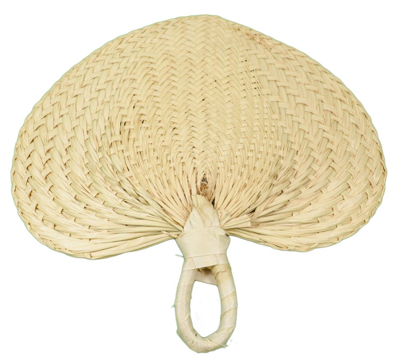 Fun Express 25cm Natural Fans (1 Dozen) - Bulk - Image 2